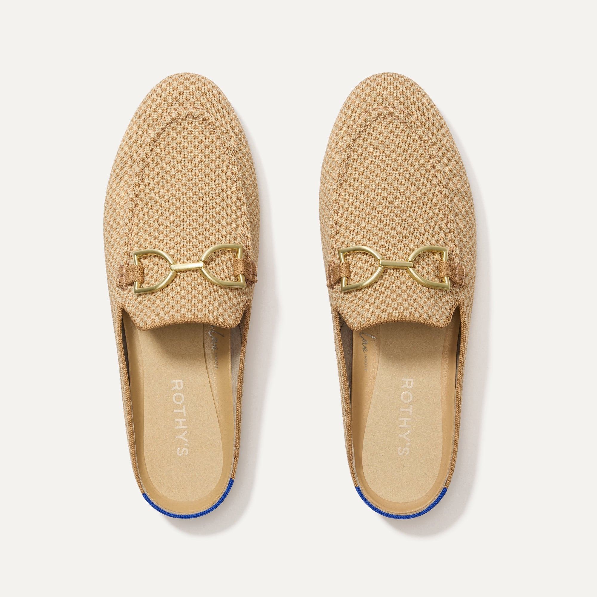 The Double Bit Loafer Mule - Waffle Micro Check