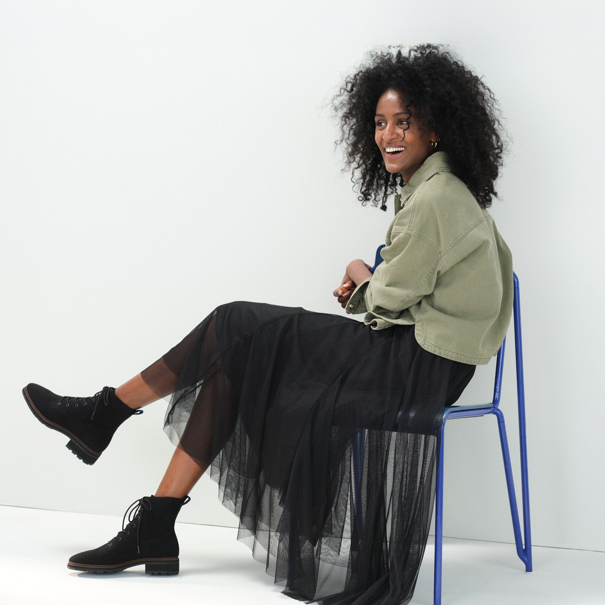 The Laced Lug Boot - Onyx Black - Image 5